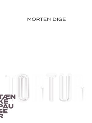 cover image of Tortur